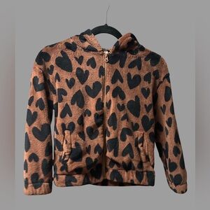 Carter's Brown and Black Heart Jacket